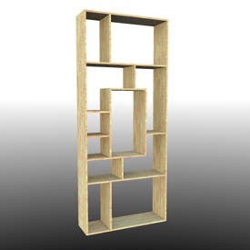 Modern Library 3D Object | FREE Artlantis Objects Download